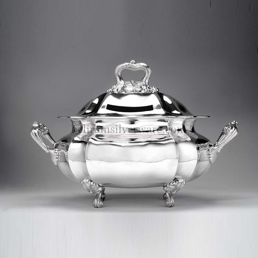 Avail The Best 100 Pure Silver Dinner Set Price Now - Beliram Silverware